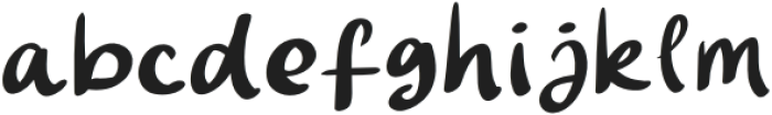 Arthur Handwriting Regular otf (400) Font LOWERCASE