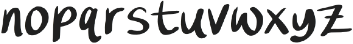 Arthur Handwriting Regular otf (400) Font LOWERCASE