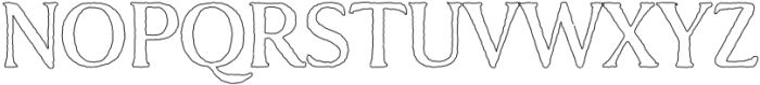Arthur Rust Font Regular otf (400) Font UPPERCASE