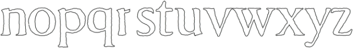 Arthur Rust Font Regular otf (400) Font LOWERCASE
