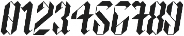 ArthurBlack Italic otf (900) Font OTHER CHARS