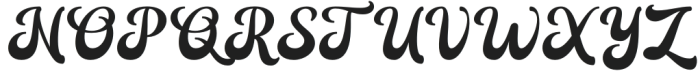 ArthurSweety-Regular otf (400) Font UPPERCASE