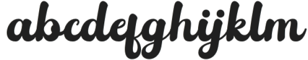 ArthurSweety-Regular otf (400) Font LOWERCASE