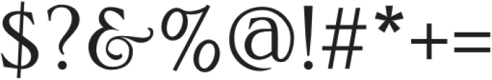 Artia Regular otf (400) Font OTHER CHARS