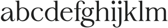 Artia Regular otf (400) Font LOWERCASE