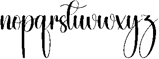 Article Regular otf (400) Font LOWERCASE