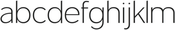 Articulo ExtraLight otf (200) Font LOWERCASE