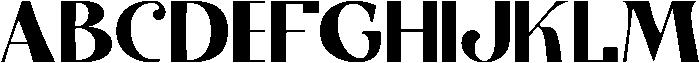 Artificial Regular otf (400) Font UPPERCASE