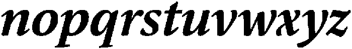 Artikan Bold Italic ttf (700) Font LOWERCASE