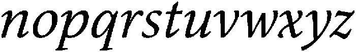 Artikan Italic ttf (400) Font LOWERCASE