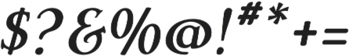 Artimas Bold Italic otf (700) Font OTHER CHARS