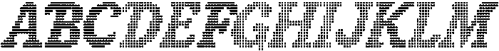 Artisan Touch Regular otf (400) Font UPPERCASE