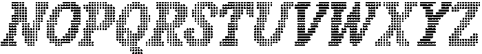 Artisan Touch Regular otf (400) Font UPPERCASE