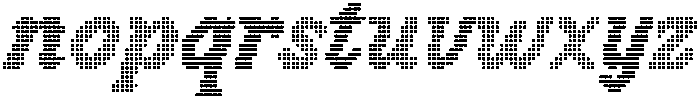 Artisan Touch Regular otf (400) Font LOWERCASE