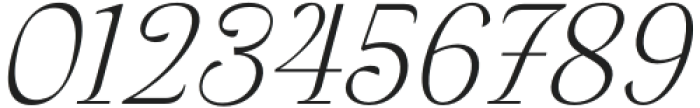 ArtisanParis-Italic otf (400) Font OTHER CHARS