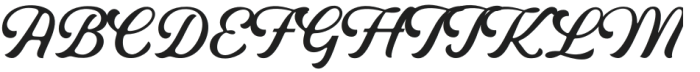 ArtisanScript otf (400) Font UPPERCASE