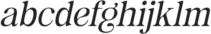 Artisandra-Italic otf (400) Font LOWERCASE