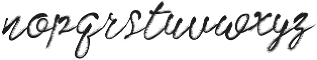 Artist Brush Script ttf (400) Font LOWERCASE