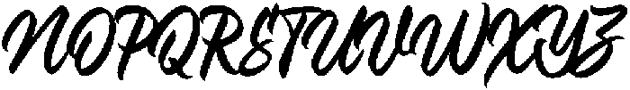 Artista Attitude otf (400) Font UPPERCASE
