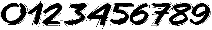 Artistic Process Italic otf (400) Font OTHER CHARS
