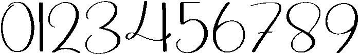 Artistic Script Regular otf (400) Font OTHER CHARS