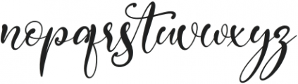 Artistica Italic otf (400) Font LOWERCASE