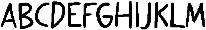 Artsem Regular otf (400) Font UPPERCASE