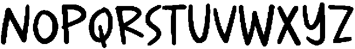 Artsem Regular otf (400) Font LOWERCASE