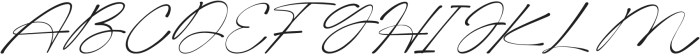 Arveton Italic otf (400) Font UPPERCASE