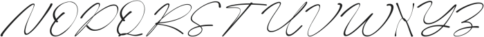Arveton Italic otf (400) Font UPPERCASE