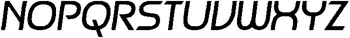 Arveus Regular otf (400) Font UPPERCASE