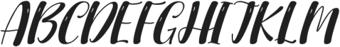 Aryaka Italic Italic otf (400) Font UPPERCASE