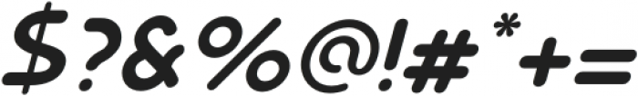 arematfont-Italic otf (400) Font OTHER CHARS