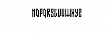 ARJUNKA.ttf Font LOWERCASE