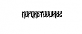 Arcana Alternate.ttf Font UPPERCASE