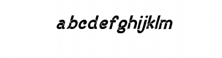 Arch Italit.ttf Font LOWERCASE