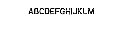 Arch.ttf Font UPPERCASE