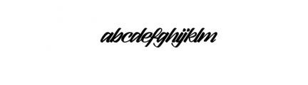 Arlen Script.ttf Font LOWERCASE