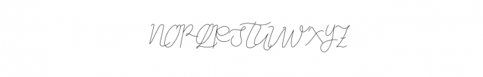 ArsyaEdelwiess-Script.otf Font UPPERCASE