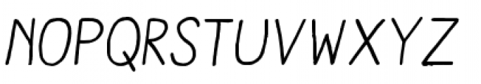 Aracne Regular Italic Font LOWERCASE