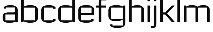 Argot Wide Font LOWERCASE