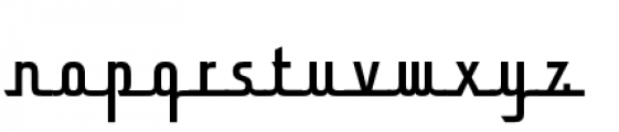 Armstrong Swash Font LOWERCASE
