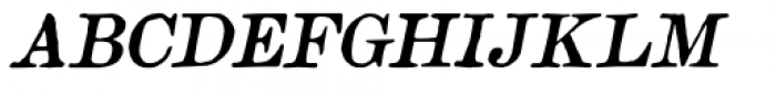 Artful Dodger Italic Font UPPERCASE