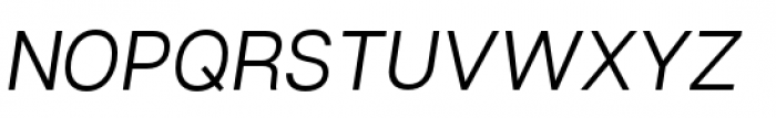 Articulat Normal Oblique Font UPPERCASE