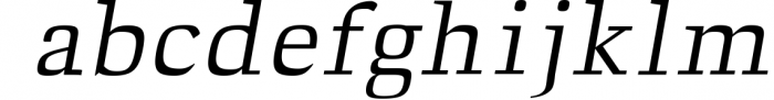 ARCHIBALD, A Classic Slab Serif 1 Font LOWERCASE