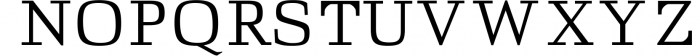 ARCHIBALD, A Classic Slab Serif Font UPPERCASE