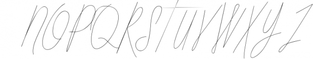 ARK Seychelle - Exotic Monoline Font Font UPPERCASE