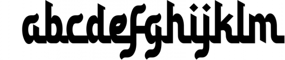 Arabic Style Font Bundle Font LOWERCASE