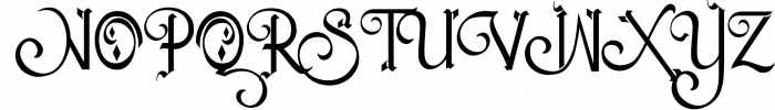 Arakunda Challiraphy Font UPPERCASE
