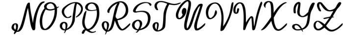 Aricantte - Handwritten Font Duo 1 Font UPPERCASE